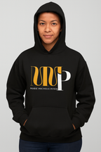 MMP Logo Hoodie – Unisex Black Pullover Sweatshirt