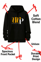 MMP Logo Hoodie – Unisex Black Pullover Sweatshirt