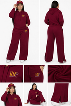 MMPSTORECLOTHES Women's Casual Tracksuit Green Hoodie & Matching Pants Set Comfortable Fit for Everyday Wear