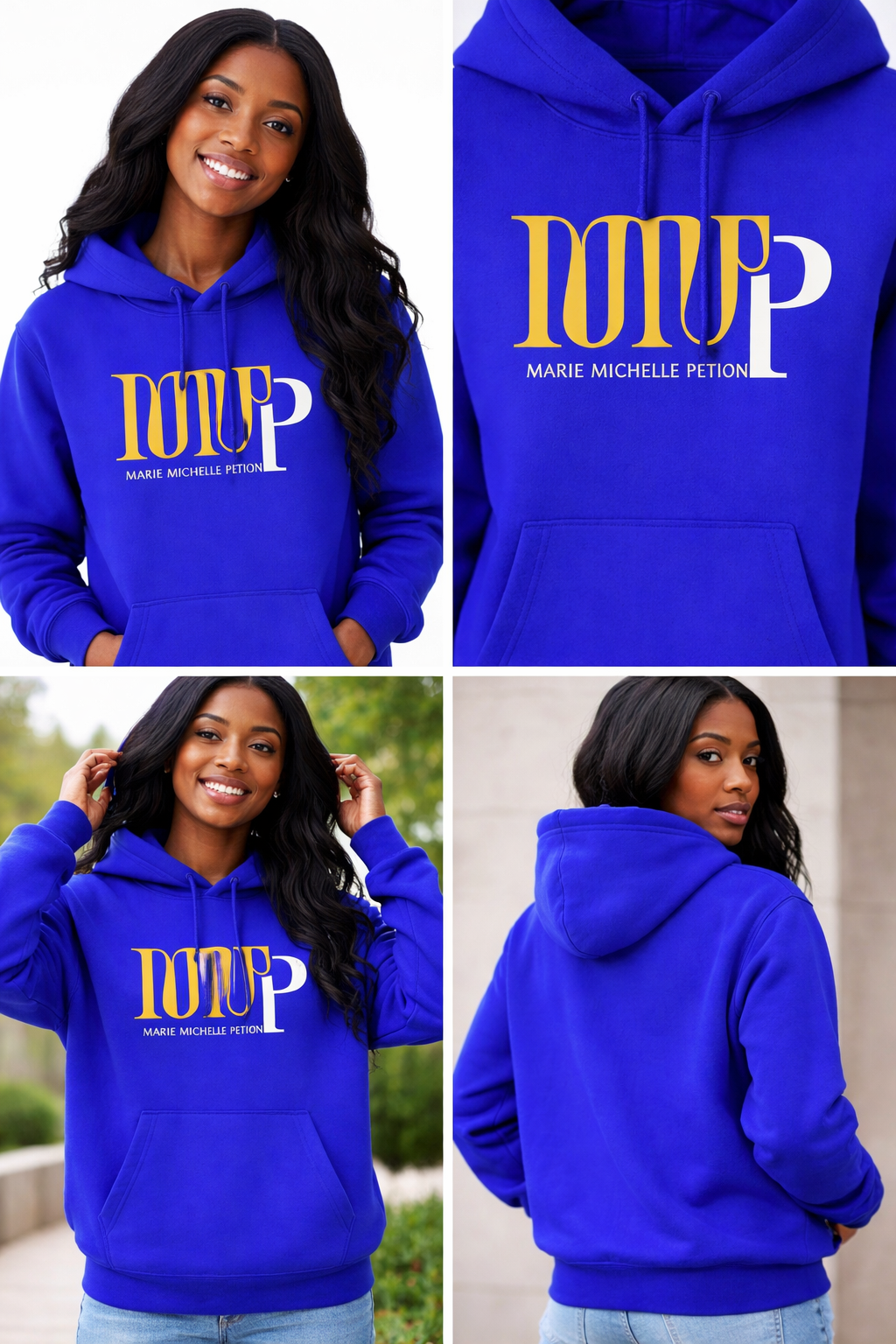 Unisex Hoodie – Casual Sweatshirt with Front Pocket and Logo Print