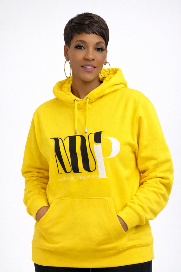 Unisex Hoodie – Casual Sweatshirt with Front Pocket and Logo Print